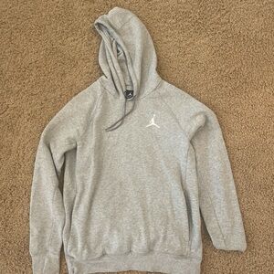 Jordan Light Gray Medium Men's Hoodie